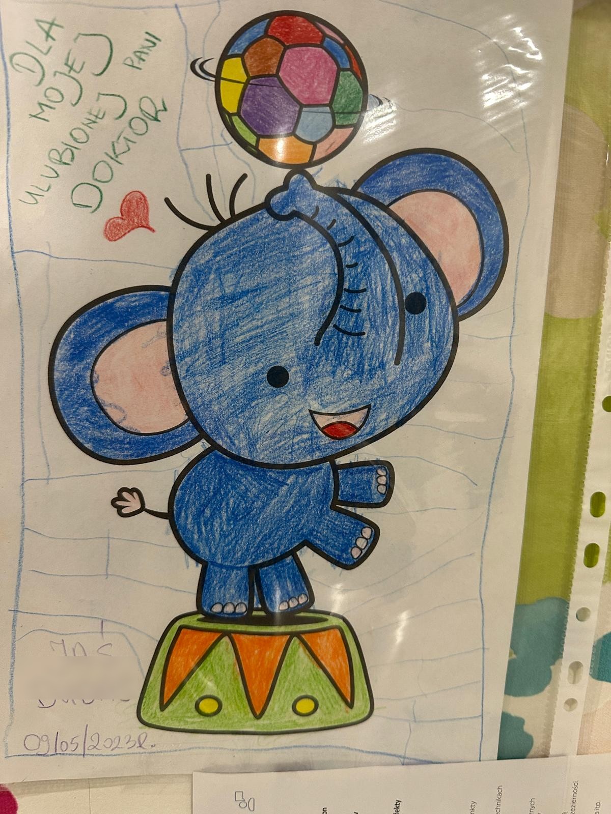 Elephant drawing